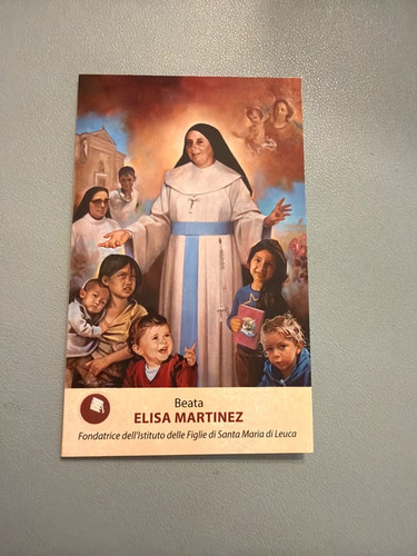 Santino reliquia beata elisa - reliquia,