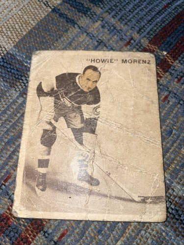 1933 wwg howie morenz card - morenz,