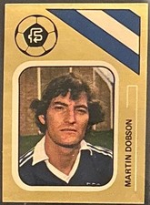 FKS SOCCER STARS 1978/79 GOLDEN COLLECTION - EVERTON - 116 MARTIN DOBSON