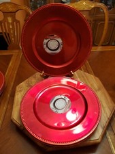 Charger plates lacquered - charger,