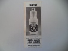 advertising Pubblicità 1967 CANDEGGINA MONTECATINI EDISON