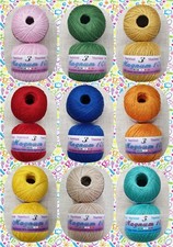 Gomitolo 100 gr. cotone FILO DI SCOZIA "Magnum 100" N°3 Titan wool - vari colori