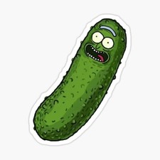 Adesivo Pickle Rick