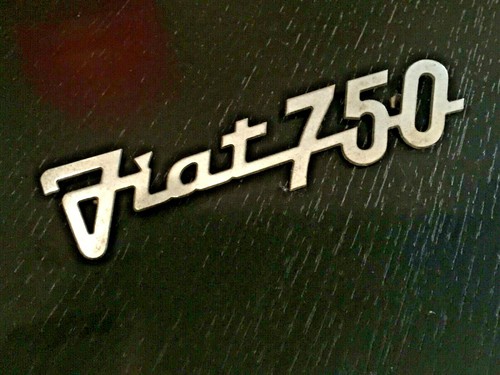 Fiat 750 logo - sigla, emblema