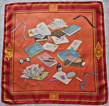 SCIARPA VINTAGE AUTENTICA LOGO