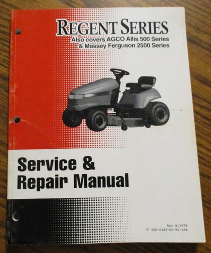 Manuale servizio trattore - di,