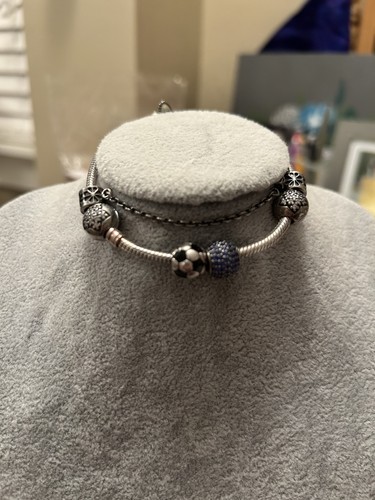 Pandora bracelet with - pandora, 4