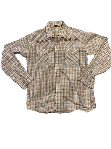 Vintage western shirt men - vintage,