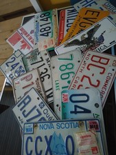 Targhe Americane Lotto In Foto