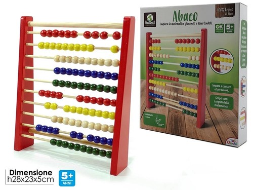 Abaco legno educativo - in,