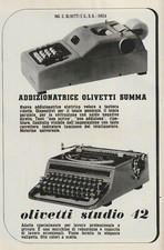 PUBBLICITA' 1941 OLIVETTI