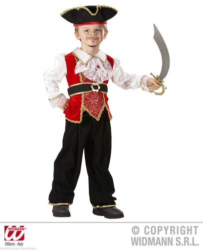 Costume capitano pirata - costume,