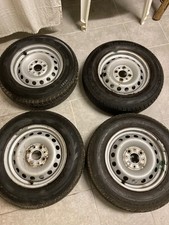 4 CERCHI IN FERRO FIAT PANDA 155 80 R13