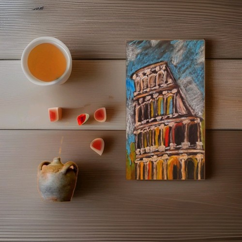 Quadro roma italia - roma, 5inx9in