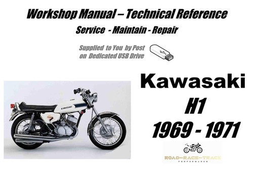 Kawasaki manuale officina - h1,