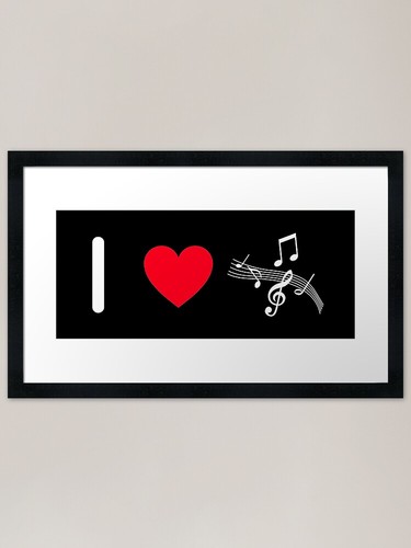 Love music stampa artistica - i,
