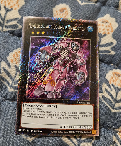 Numero golem acido della - numero,