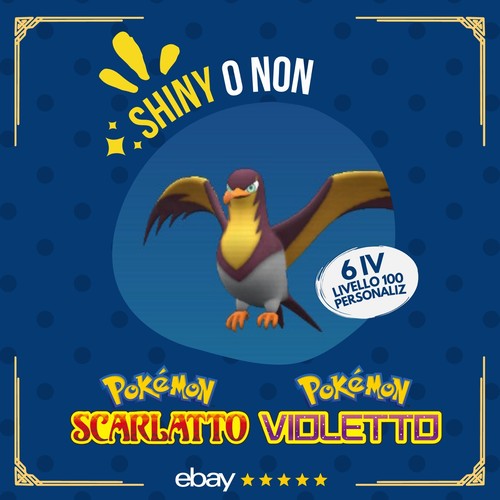 Kilowattrel shiny non 6 - kilowattrel,