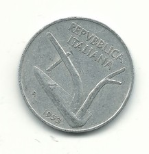 HIGH GRADE VF/XF 1953 R ITALY