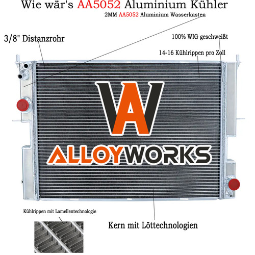 File radiatore alluminio - 4, per