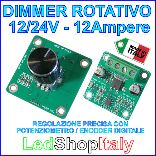 Dimmer varialuce 24v 12a - varialuce, 12/24v