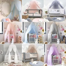Zanzariera a baldacchino letto bambina cupola principessa rotonda pizzo casa bambino tenda gioco