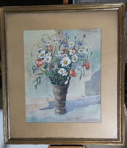 Quadro acquarello dipinto - dipinto, su