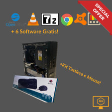 Kit Computer Desktop (Mai Usato) Dell 7020 Nero - I7 - 16Gb RAM - SSD 1TB