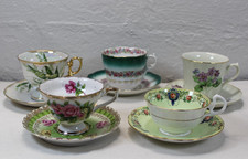 5 set tazze da tè e piattini