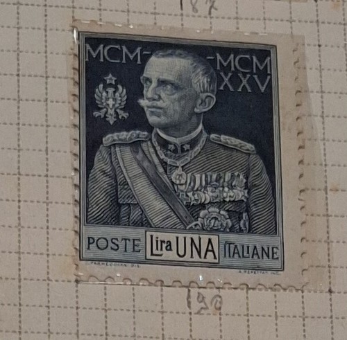 Francobollo italia 1925 - italia, 1925-26