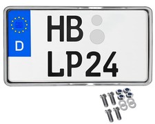 Portatarga 240x130 bici