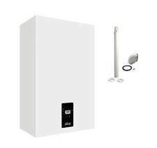 CALDAIA A CONDENSAZIONE 34 KW FERROLI BLUEHELIX ALPHA 34C GAS MET/GPL + KIT FUMI