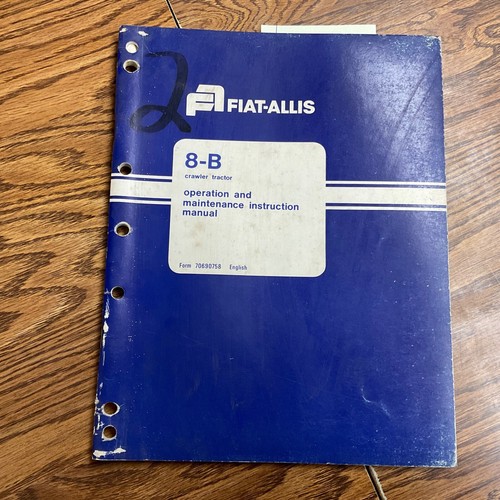 Fiat allis manuale - fiat,