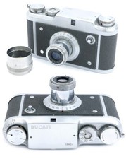 Ducati Simplex half frame 18x24 italian camera Leica copy made in Italy. Rare.