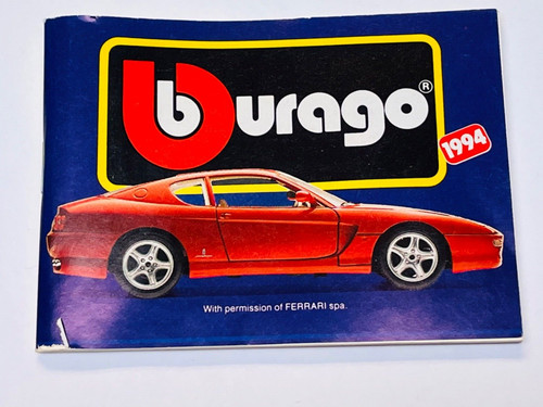 Burago catalog diecast - burago,