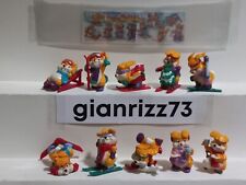  Sorpresine Kinder  Serie Completa Happy Rabbits + Cartina. 