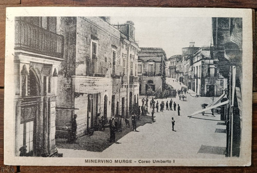 Minervino murge 1940 - minervino,