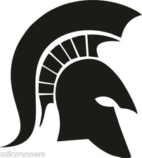 Spartan Stikers-Adesivo Prespaziato-Silhouette decorazioni stampe auto moto casa