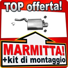 Silenziatore Posteriore per