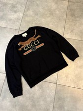 Felpa Gucci Logo Tigre Nera