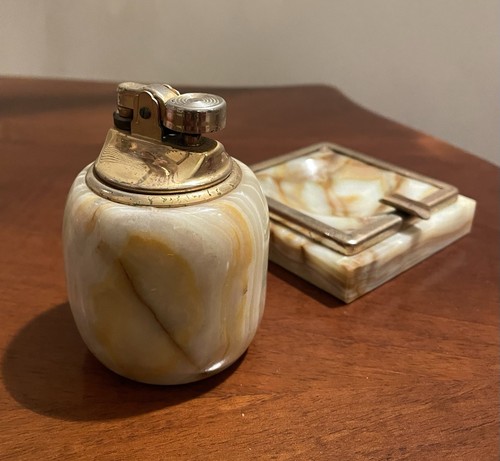 Vintage accendino posacenere - vintage,