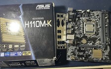 ASUS H110M‑K + Intel