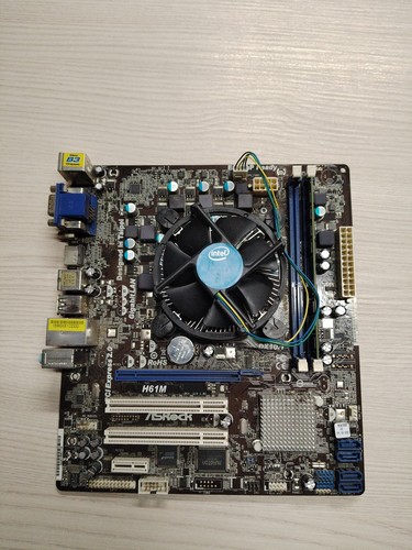 Scheda madre asrock - h61m, +