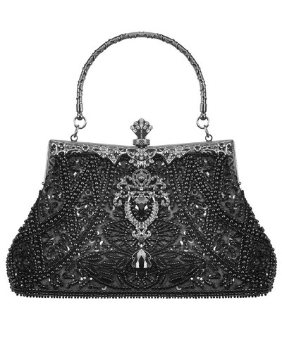 Borsa sera mini perline - sera,