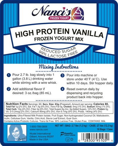 Frozen yogurt mix vaniglia - frozen,