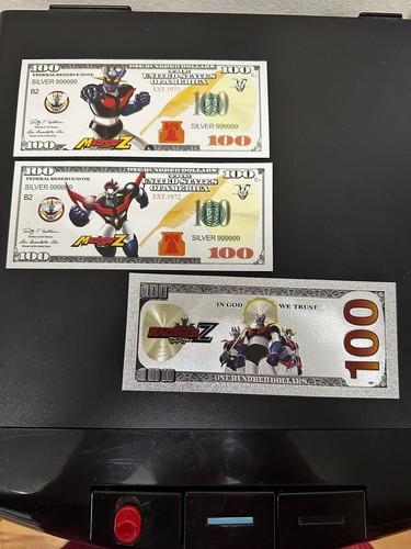 Set banconote mazinger - set, z