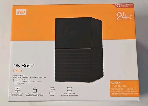 24tb book duo - wd, disco