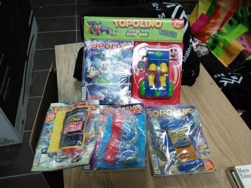Numeri topolino con green - di,
