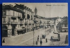 1927 Saluzzo (Cuneo) - c.so Carlo Alberto - panetteria rosticceria Fantone