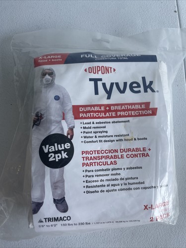 Tuta dupont tyvek - tyvek, con
